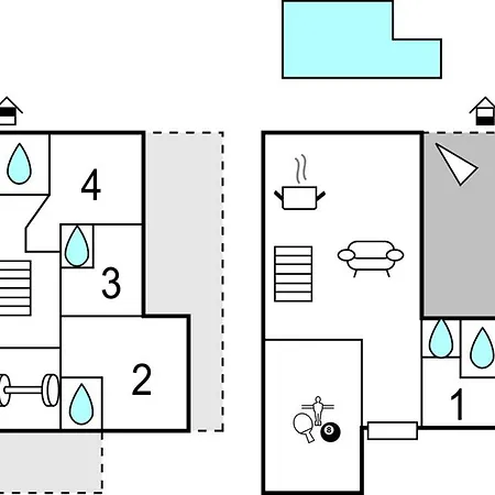 Feriehus Stunning In *